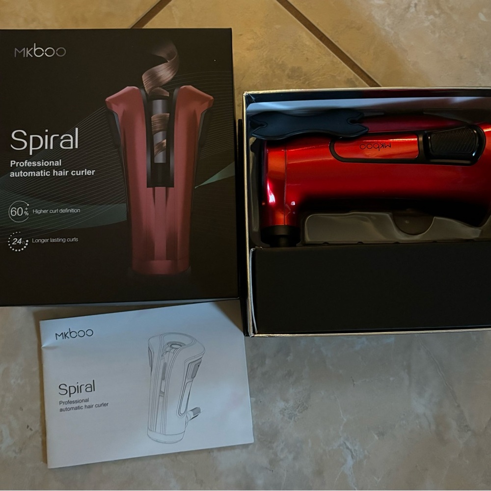 MK Boo Spiral Automatic Hair Curler